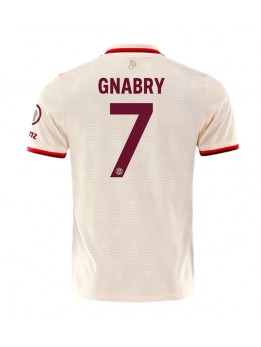 Bayern Munich Serge Gnabry #7 Ausweichtrikot 2024-25 Kurzarm